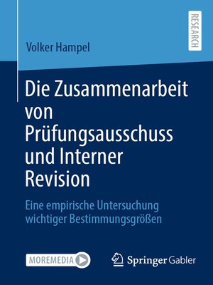 cover image of Die Zusammenarbeit von Prüfungsausschuss und Interner Revision